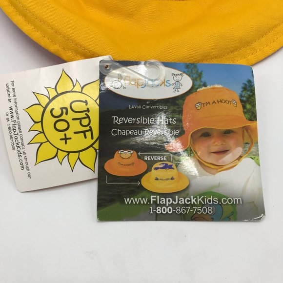 FlapJackKids Reversible Sun Ha -Mermaid/Sandcastle - Picture 4 of 6